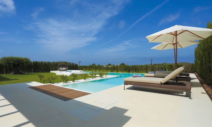 Cala Comte Villa | **4HABS. VILLA MODERNA ESPECTACULAR VISTA URBANIZACION LUJO 2 MINS DE CALA CONTA