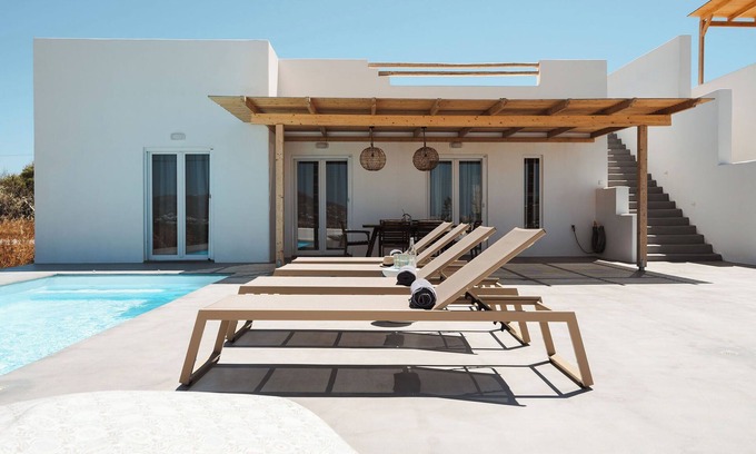 Glinado Casa | Villa Solena,brand-new,private pool,Ag.Anna Naxos