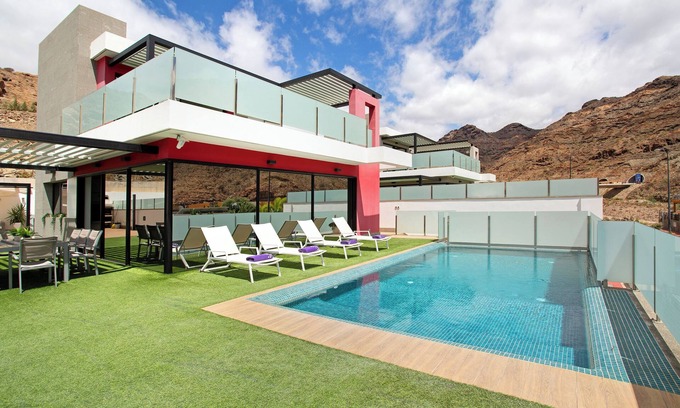 Mogan Villa | Villa "Tauro 31" con vistas al mar, piscina privada y Wi-Fi