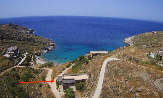 Pisses Villa | Villa Thymari, frente al mar, playa privada, zona tranquila, servicio 24/7