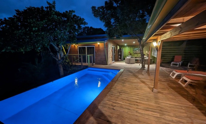 Rifflet Casa | Villa Ti-Pêcheur 5 *, Riflet, Pearl Beach, Deshaies, Guadalupe