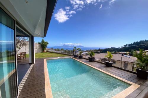 Punaauia Villa | Villa Tiki Wonderfull sea view