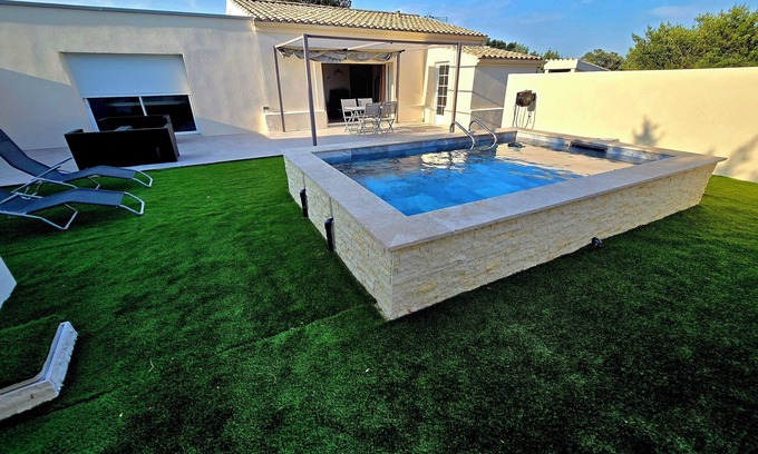 Saint-Marcel-d'Aredeche Casa | Villa Tout Confort Avec spa
