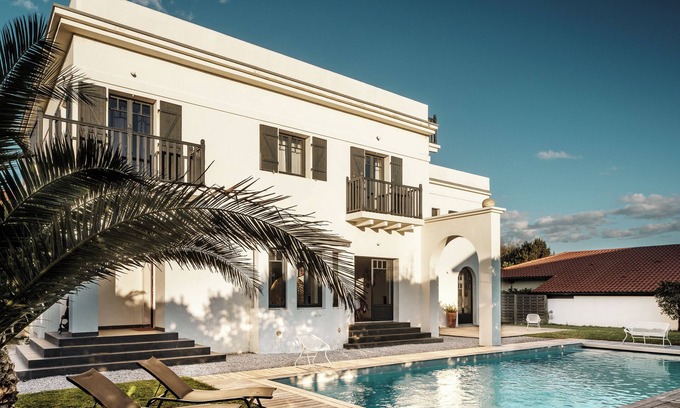 Biarritz Villa | Villa Trinidad - Biarritz - vistas al mar - Grand Beach - Piscina