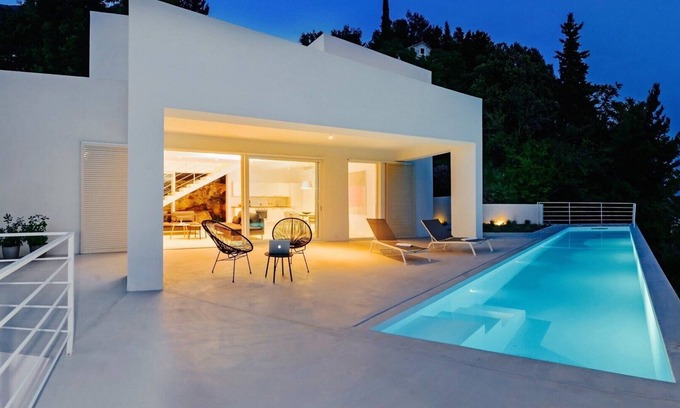 Mimice Villa | Villa V, private pool, amazing sea and island view