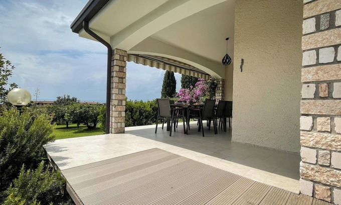 Bardolino Villa | Villa "Venezia Bardolino" con vistas al lago y jardín