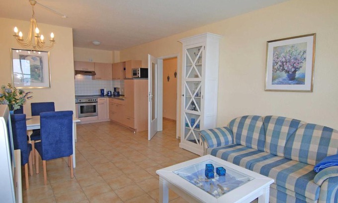 Lauterbach Apartamento | Villa Vilmblick - Wohnung 05 mit Terrasse und Boddenblick