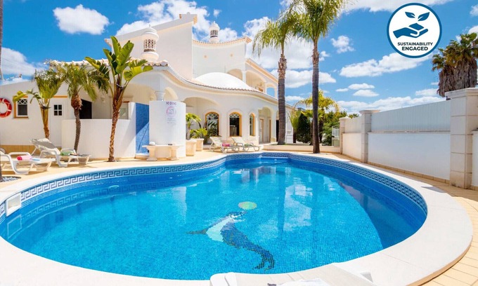 Santa Eulalia Villa | MAGNIFICENT VILLA W/ LARGE HEATABLE SWIMMING POOL, FREE WIFI AND A/C, NEAR BEACH