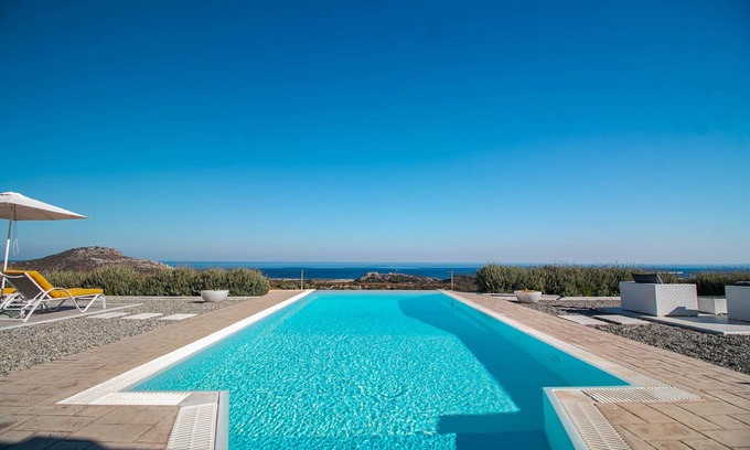 Kalithies Villa | Villa White Lady con piscina y jacuzzi