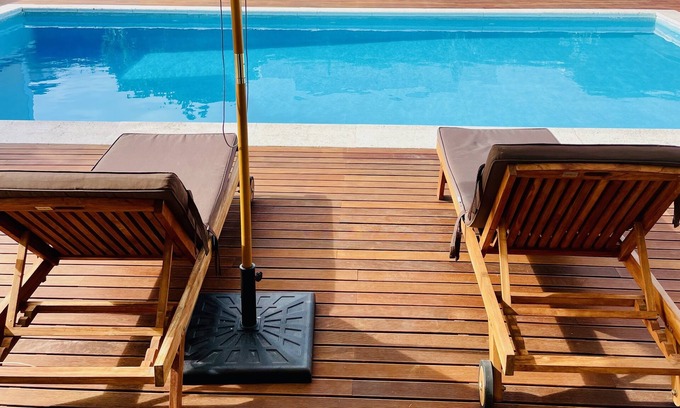 Aldeia de Brescos Villa | Villa con jardín, piscina y wifi junto a la playa y reserva natural