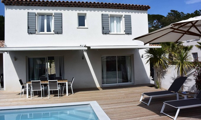 Preconil Villa | Villa con piscina climatizada -Le Plan de la Tour