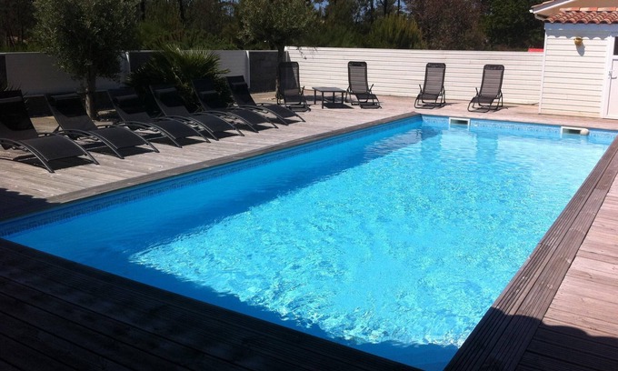 Vensac Villa | villa con piscina a 600 metros de la playa