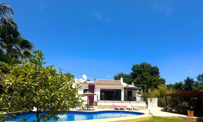 Panorama Villa | Villa con gran piscina privada 12x8 cerca del mar y con vistas a la naturaleza - 6p