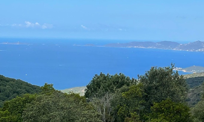 Serra-di-Ferro Villa | Vista al mar villa tiene tassinca en el Golfo de Valinco