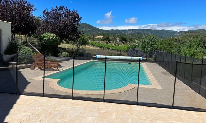 Felines-Minervois Villa | Casa Félines Minervois con Piscina