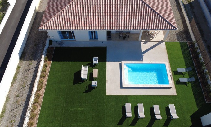 Ghisonaccia Villa | Villa with pool - 3 bedrooms- 2 bathrooms- Ghisonaccia ( 5min from the beach)