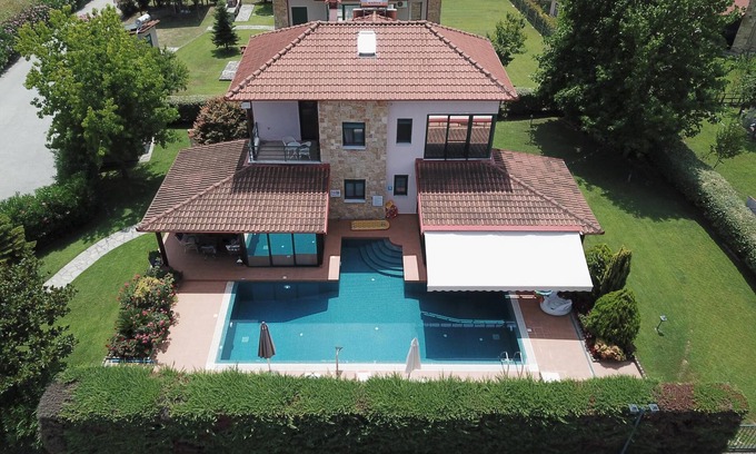 Skotina Casa | Villa con piscina y jardín, wifi, 7 pers. | Pieria - Olympus. Riviera, Macedonia