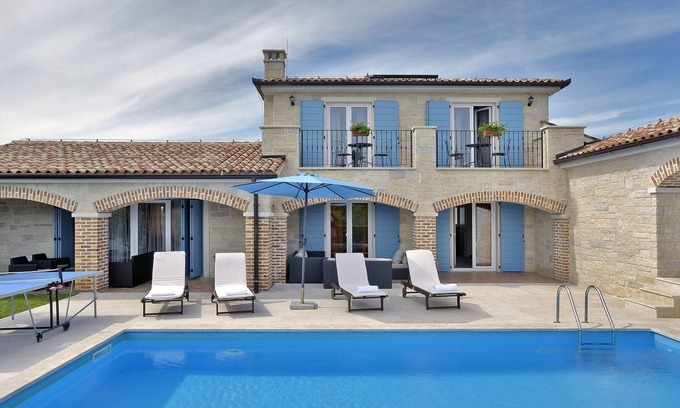 Medulin Cabaña | Villa con piscina privada para 10 pax cerca de la playa en Medulin