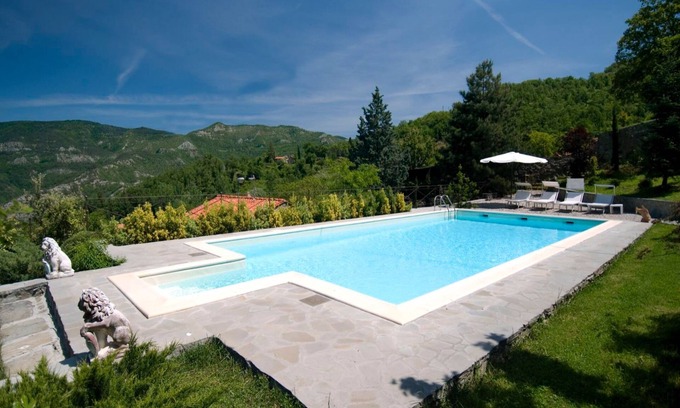 San Godenzo Villa | Villa La Fonte (13 plazas) con piscina, clase de cocina y 1 excursión de trekking incluida