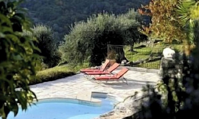 Saint-Jeannet Casa | Villa With Private Pool, Sea Views And Mountains Views