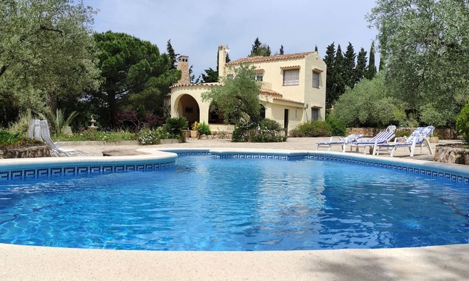 L'Ampolla Casa | Villa con Piscina privada en el campo en zona con vecinos tranquila y sin ruidos