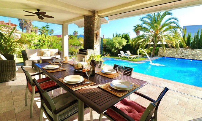 Cabo Roche Villa | Buchten,6 km feinster Sandstr., Priv. Villensiedlung, Sportanl.,WIFI-IPhone Dock