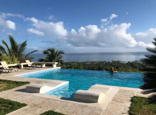 Las Terrenas Villa | Villa with Stunning Ocean View, Infinity pool