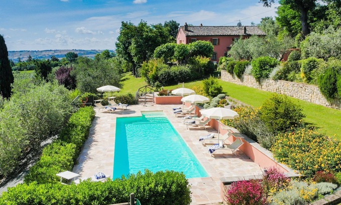 Mondavio Villa | Villa con piscina en Mondavio, inmerso en la hermosa campiña de las Marcas