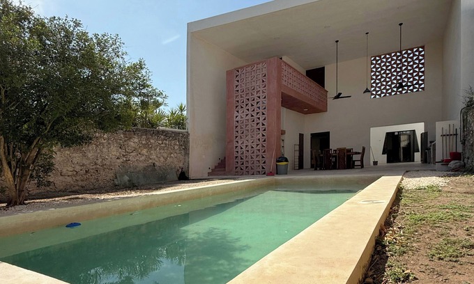 Centro Villa | Villa con piscina, 6 personas en camas +2 Hamacas