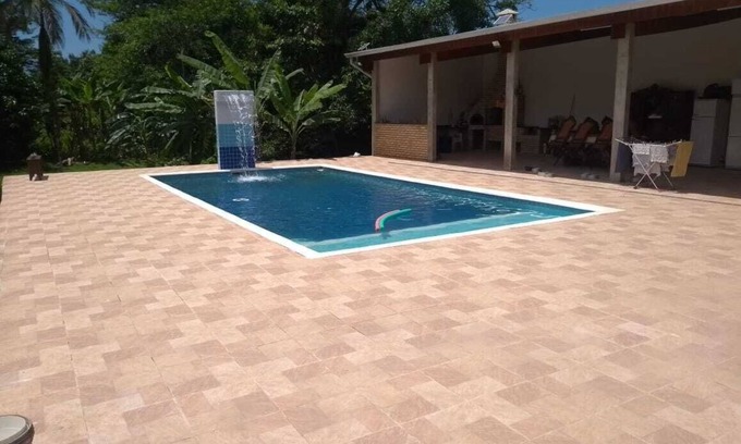 Peruibe Casa | Villa with swimming pool, barbecue and lots of greenery, close to the beach