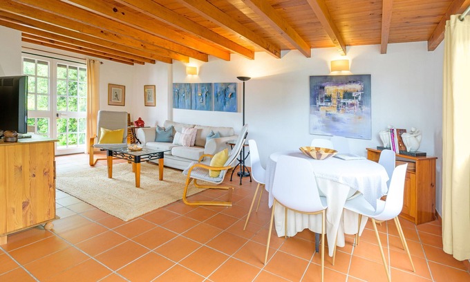 Grandola Villa | Villa 'Your Beachfront Escape Awaits' con terraza privada, jardín privado y Wi-Fi