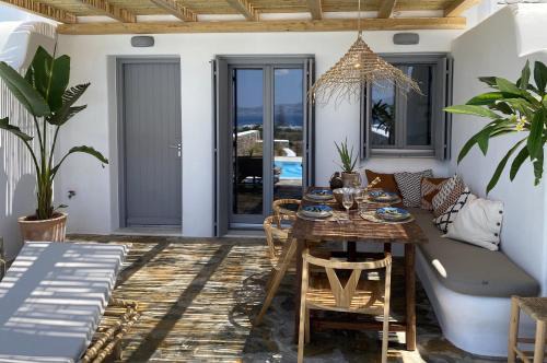 Agia Anna Casa | Villa Ypsilon Naxos - luxury holiday house with amazing sea view & private pool