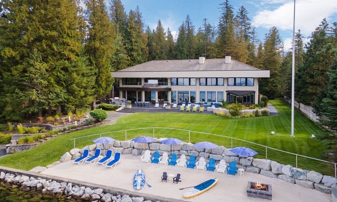 Sagle Casa | Villa Z en Sandpoint., Estate, Waterfront, Beach, Kayaks. ¡Magnífico!
