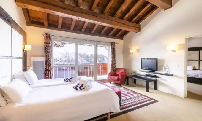 Macot-la-Plagne Apartamento | Village Club MMV Les Deux Domaines **** - Room 3 People - full board