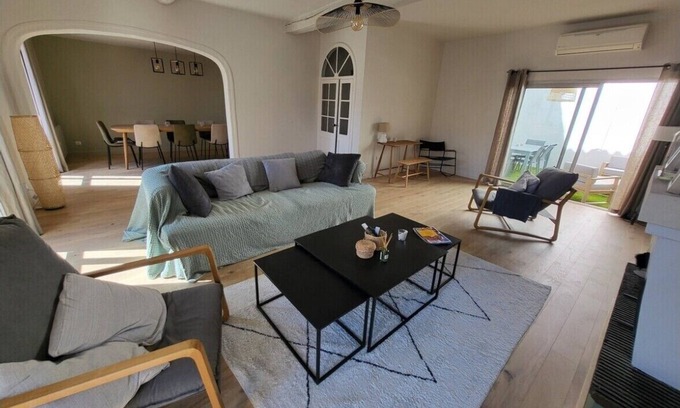 Pomerols Casa | Village house in Pomérols with roof terrace