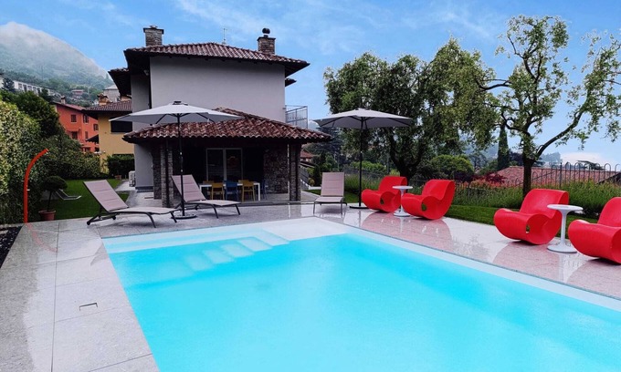 Tremezzina Villa | Villarnona Lake Como - Modern Villa with Private Pool and Lake View, 8 Guests