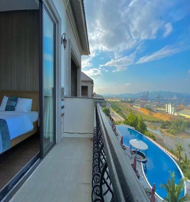 Bai Chay Apartamento | Villas beverlyhill Hạ Long bể bơi vô cực view biển