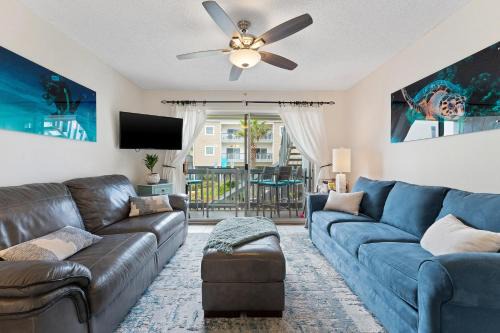 Pensacola Beach Villa | Villas On The Gulf L1- Ocean view steps to beach!
