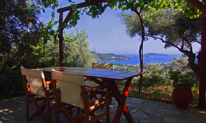 Skiathos Villa | VILLAS ZOE SKIATHOS - VILLA TRADICIONAL, Villas recientemente, espectaculares vistas al mar
