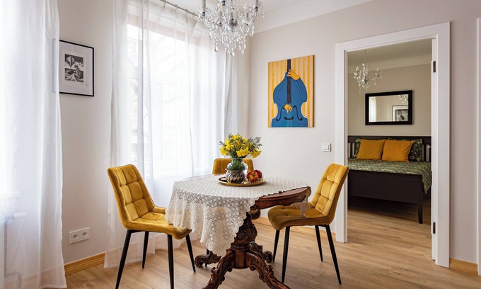Grizinkalns Apartamento | Vintage Apartments Harmony / Free parking