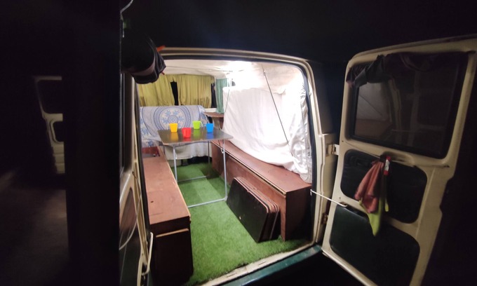 Sol de Mallorca Casa | Vintage Camper Van in Mallorca, with everything for live, 9 persons driving.