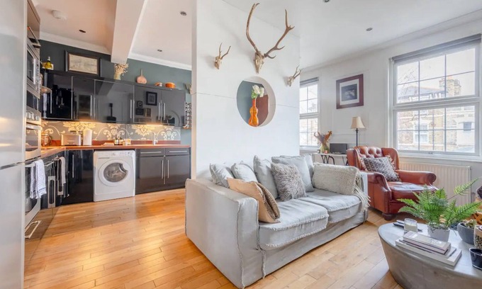 Hackney Downs Apartamento | Vintage Inspired Flat in Stoke Newington