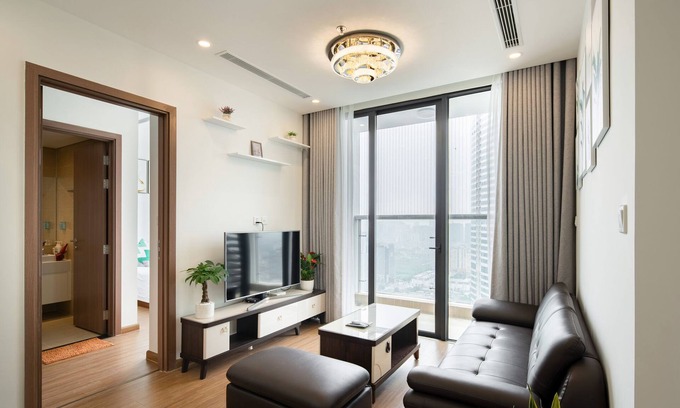 Cau Giay Apartamento | VipHome08 # Modern Apt 2BR # Vinhomes Skylake # Keangnam