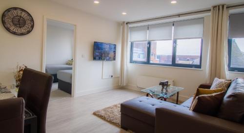 Bedford Apartamento | Virexxa Bedford Centre - Executive Suite - 2Bed Flat with Free Parking & Gym