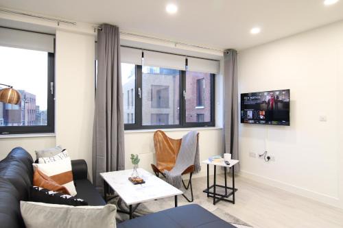 Bedford Apartamento | Virexxa Bedford Centre - Premier Suite - 2Bed Flat with Free Parking & Gym
