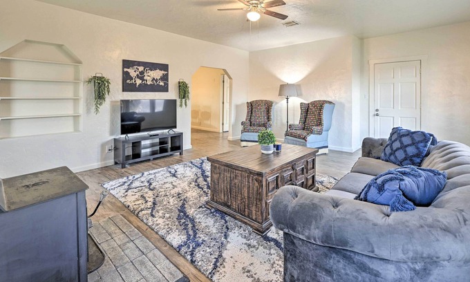 Kaweah Casa | Visalia Home w/ Patio < 8 Mi to Main St!