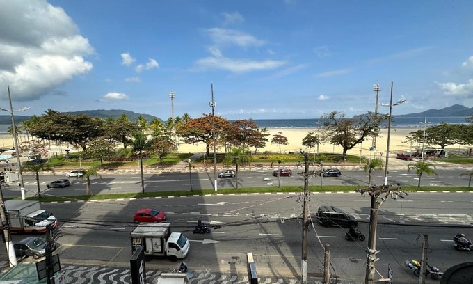 Gonzaga Apartamento | Vista ao mar no Gonzaga