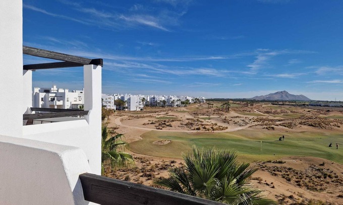 Torre-Pacheco Apartamento | Vista de la Montaña, Bienvenido au Soleil de la Costa Caleda, Soleil, Golf, et +