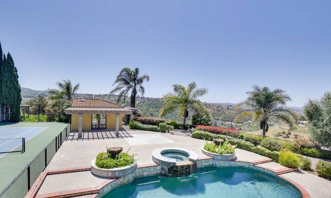 Bonsall Villa | Vista Home w/ Private Pool & Expansive Views!