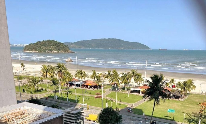 Itarare Apartamento | VISTA MAR, moderno para relaxar. Apto completo !